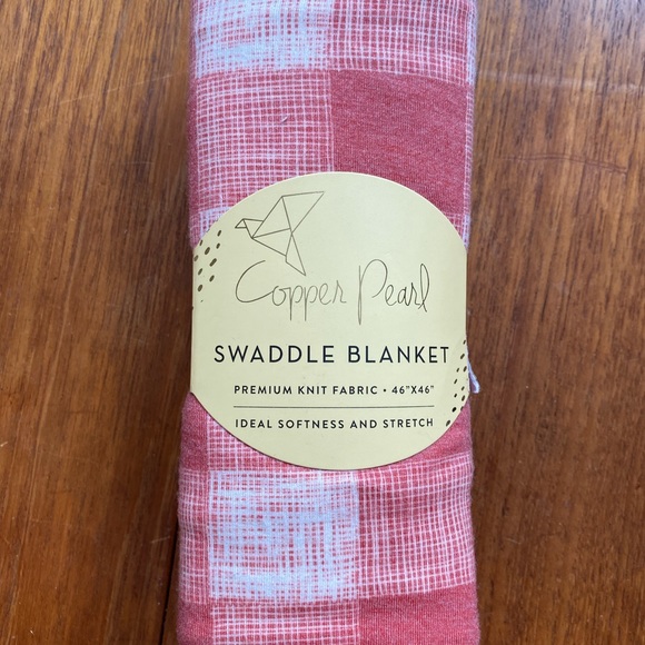 Copper Pearl Swaddle Blanket - Picture 2 of 2